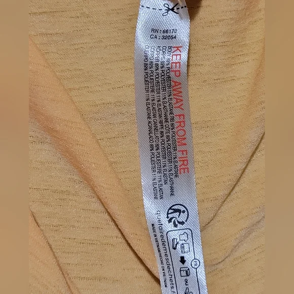 FP Movement Spotlight Long Sleeve Layer Shirt in Pastel Peach Combo Size XS - Picture 7 of 12